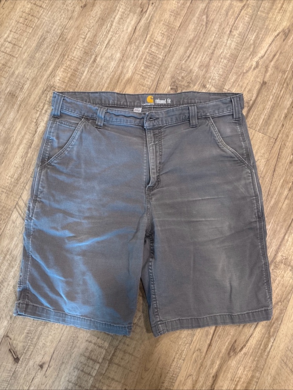 Carhartt Relaxed Fit Men's Gray Shorts size 38